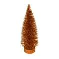 thumbnail image 3 of Vickerman 7"-9"-11" Copper Glitter Oval Pine Artificial Christmas Tree, Set of 3, 3 of 3