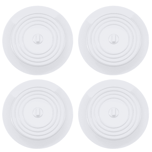 Tapón para bañera, tapón de drenaje de silicona, tapón para el cabello, cubierta de succión plana para accesorios de cocina, baño y lavandería