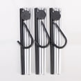 thumbnail image 5 of 3 Pcs Foldable Clothes Hangers, Space Saving Collapsible Clothing Hangers, Portable Travel Garment Hangers, Multi Hook Non Slip Closet Storage Hangers, Fold Up Apparel Drying Hangers, 5 of 7