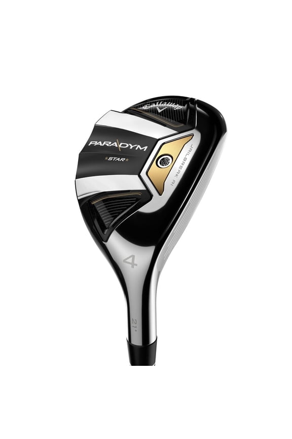 Pre-Owned RH 2023 Paradym Star Mens Graphite Shaft Hybrid 24 UST Mamiya ATTAS 23 Speed Series Black 50 HY/IR Graphite Light