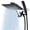 Matte Black-8 Inches, variant on 10 Inches Matte Black Dual Square Rain Handheld Shower Head with Adjustable Diverter