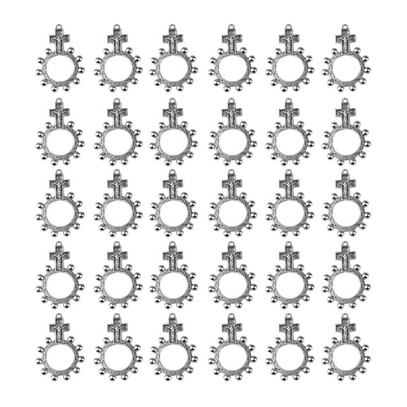 Set of 30 Rosary Finger Rings Pocket Finger Rosaries for Christian Gift