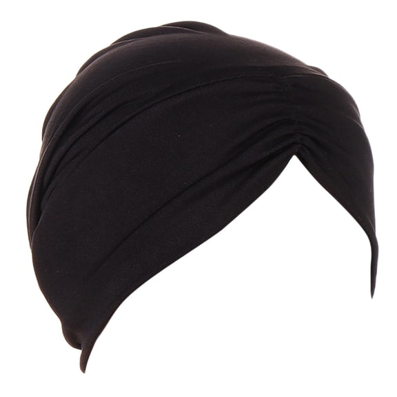 Head Scarf for Women Cancer Hat Cap Ethnic Cover Wrap Turban Headwear Pleated Hat