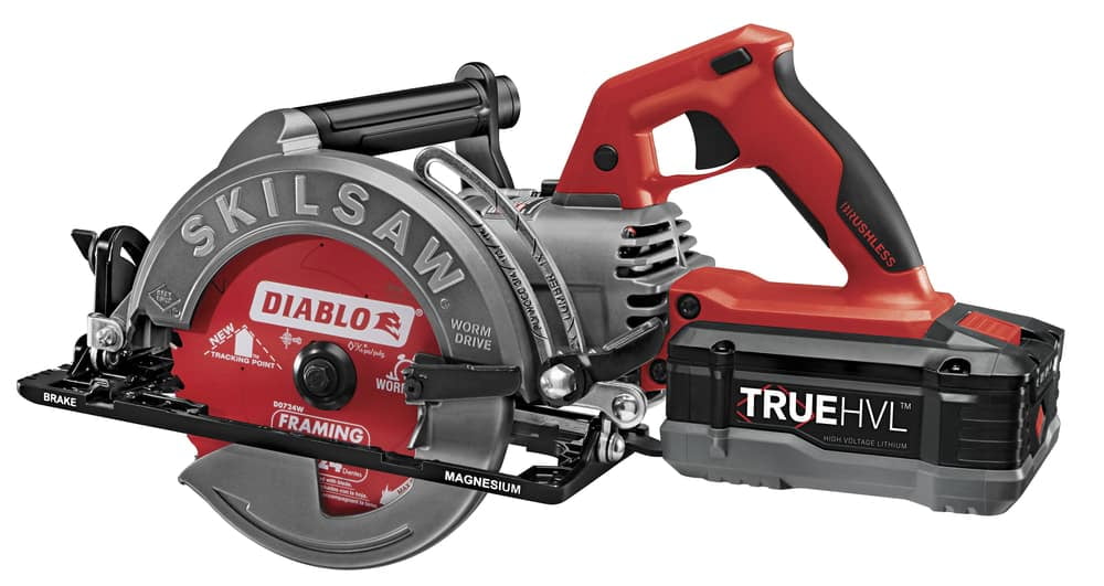 SkilsawSPTH77M12 71/4In TRUEHVL Cordless Worm Drive Saw Kit with
