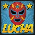 thumbnail image 2 of Rader, Lauren 26x26 Gold Ornate Wood Framed with Double Matting Museum Art Print Titled - Lucha, 2 of 4