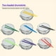 thumbnail image 4 of Eigraketly Baquetas de timbales multicolores, palillos de cabeza de fieltro, accesorios de instrumentos de percusión clásicos, martillo de Type2 NO2, 4 of 6