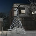 thumbnail image 4 of vidaXL Christmas Tree with Metal Post LEDs Xmas Decoration Multi Colors/Sizes, 4 of 49