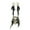 Multicolor, variant on Event & Party Halloween Skeleton Decoration Three Piece Set for Realistic Crawling Head and Arm