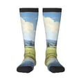 thumbnail image 1 of Balery Pasture Cow Calcetines novedosos Calcetines deportivos Calcetines hasta la rodilla Calcetines de algodón Calcetines originales y geniales, 1 of 6