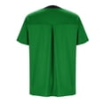 thumbnail image 4 of Liquidation! Hauts Grande Taille pour Femmes, Blouse à Manches Courtes d'Été pour Femmes, Blouse Décontractée à Manches Courtes Unie Col en V pour Femmes, 4 of 5