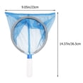 thumbnail image 4 of 1Pc Pool Leaf Skimmer Aluminum Handle Pool Cleaning Net Salvage Net (Blue), 4 of 7