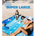 thumbnail image 6 of Ocoopa 10'x9' Beach Blanket for 10 Adults - Waterproof, Sandproof, Quick Drying with Carry Bag - Ideal for Travel, 6 of 9