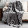 thumbnail image 1 of Manta pesada Uttermara Queen, tamaño 6,8 kg, 152 x 203 cm, gris, 1 of 1