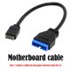 thumbnail image 2 of Cable Extensión USB3.1 Del Encabezado Panel Frontal USB3.0 20 Pines para Placa Base, 2 of 5