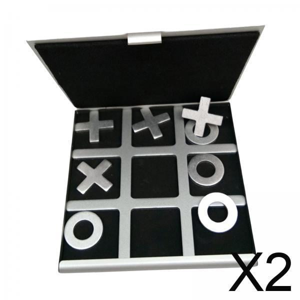 2xGame Board Funny XO Chess Juguete Educativo Desarrollo De Juego De Rompecabezas Inteligente