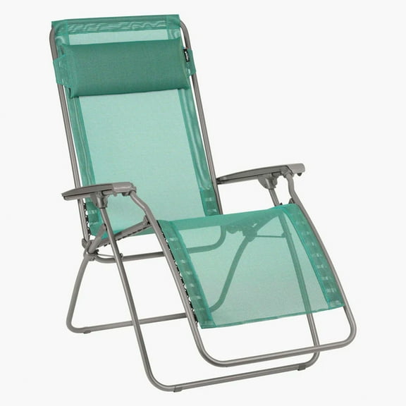 Lafuma R-Clip Batyline Iso Relaxation Zero Gravity Lounge Recliner, Chlorophylle