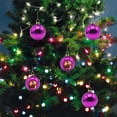 thumbnail image 1 of LSLJS New Pasteable Picture Christmas Ball Christmas Decoration and Arrangement Supplies Christmas Tree Pendant Christmas Ball Bright Color Ball (8CM), Christmas Decorations, 1 of 9