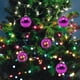 thumbnail image 1 of Fiudx Ofertas relámpago del día, solo en línea Nueva imagen pegable Decoración navideña y suministros para arreglos navideños Colgante para árbol de Navidad Color brillante (8CM, 6PC), 1 of 7
