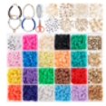 thumbnail image 1 of 3600Pcs Bracelet Making Sets Color Ocean Series Beads To Make Bracelets Letters For Adult Child US, 1 of 9