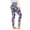 Purple, variant on Running Pants Women Slim Fit Lightweight Scrunch Soft Opaque Slim Tummy Control Printed Pants for Running Cycling Yoga