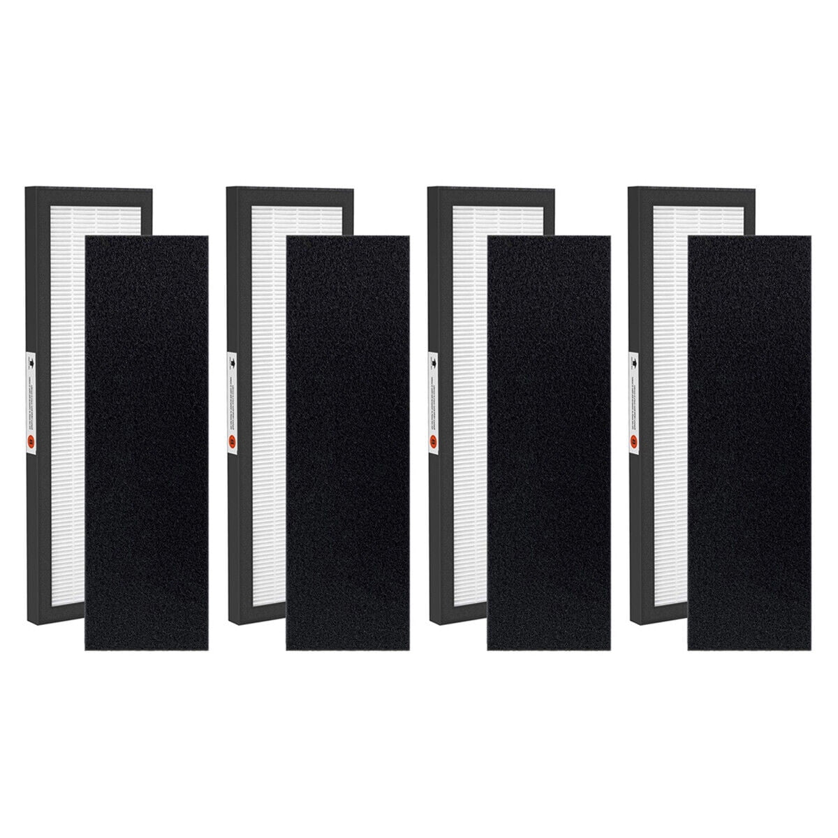 4 Packs FLT4825 HEPA Replacement Filter B Compatible with GermGuardian