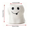 thumbnail image 3 of DefiDgd Cute Ghost Shaped Ceramic Succulent Planter Pot,Small Plant Flower Container for Halloween Indoor Tabletop Bedroom Living Room Balcony Farmhouse Home Decor(A), 3 of 7