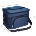 thumbnail image 2 of Lunch Bag for Men, Insulated Lunch Bag, Leakproof Lunch Box for Work, Office, Large Capacity, Reusable Lunch Cooler Bag Navy Blue 11.4*8.7*9.4in, 2 of 6