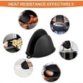 thumbnail image 5 of Guante de silicona grueso para horno, 1 par de guantes de horno resistentes al calor, guantes de cocina antideslizantes, guantes de cocina resistentes al calor para cocinar, barbacoa, hornear (negro), 5 of 5