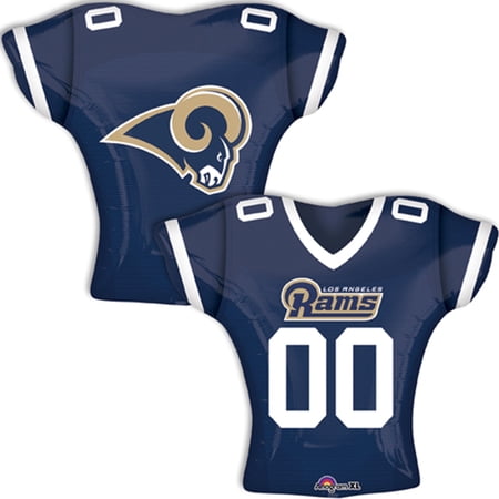 Los Angeles Rams Jersey Shape Foil Balloon 24
