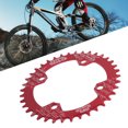 thumbnail image 4 of Chainring, Réduire le Bruit Étroit Large Anneau de Chaîne Réduire la Charge Forte pour les Vélos de Montagne pour Vélos de Route Rouge, 4 of 8