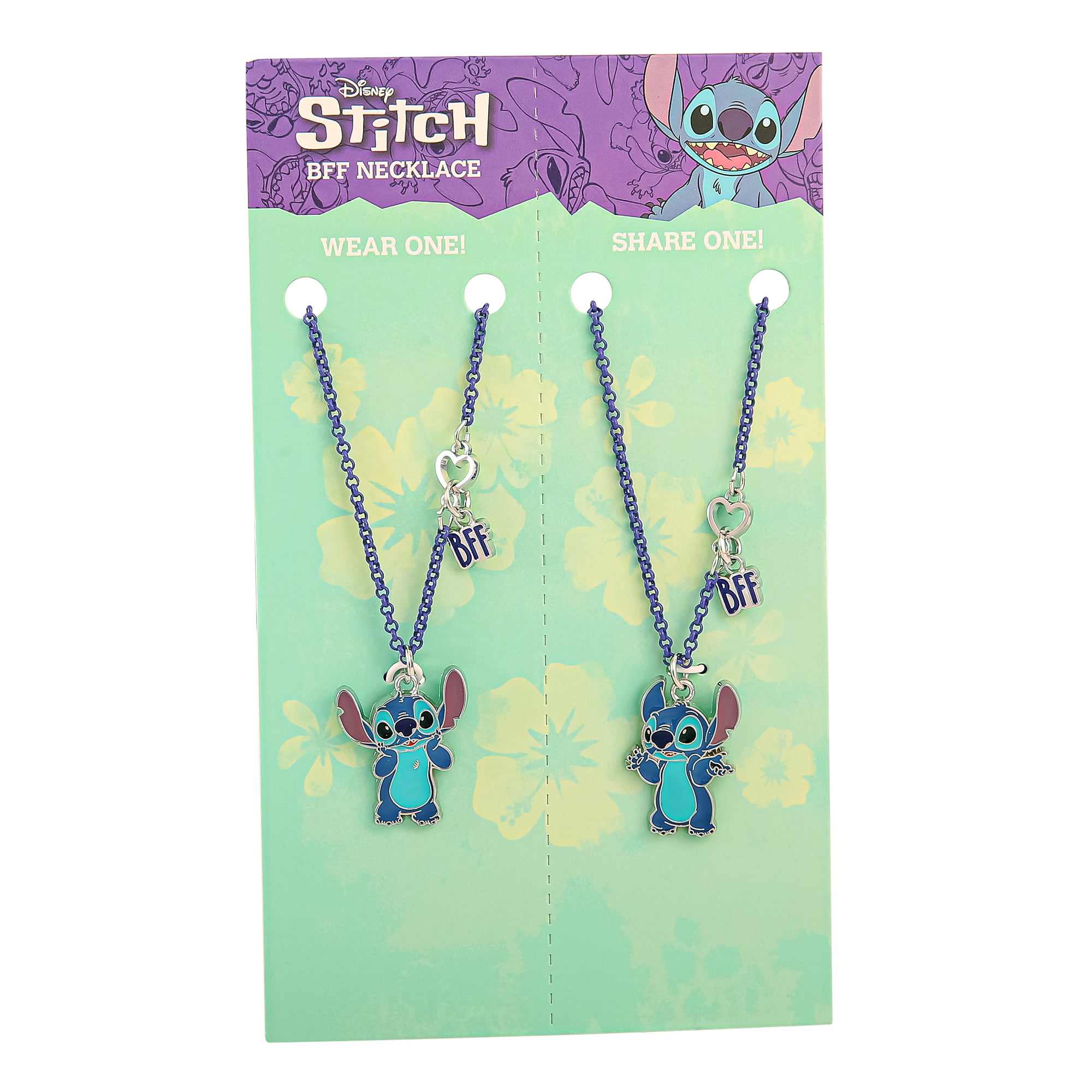 Disney Lilo & Stitch Girls BFF Necklace Set of 2 - Best Friends Necklaces  with BFF and Stitch Charm - Stitch Jewelry - Best Friends Necklaces,  Costume, No Gemstone : Amazon.ca: Clothing, Shoes & Accessories