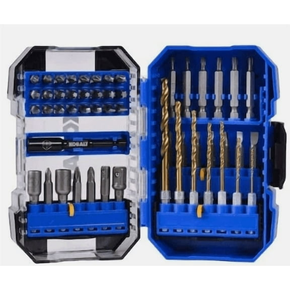 Kobalt Drill and Drive Set Titanium Coating 52 Pc