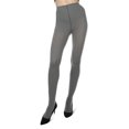 thumbnail image 2 of MeMoi Women's Priority Rib Grey Opaque Tights - Womens - Female, Q1/Q2, Gargoyle Gray, 2 of 6