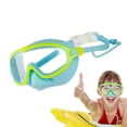 thumbnail image 1 of Swimming goggles with nose cover, antifog goggles, antifog, leakproof, waterproof, snorkeling goggles, equipment for children from 416 years blue, 1 of 5