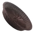 thumbnail image 4 of WORGEOUS Brown Plastic Woven Basket for Storage Use Safe and Organizer 1Pc, 4 of 8