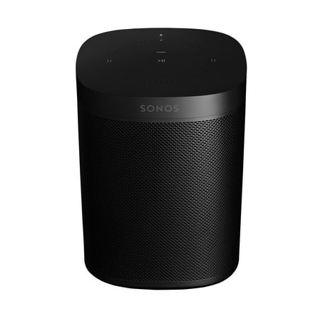Sonos - One (Gen 2) Smart Speaker with Voice Control built-in - Black