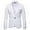 White, variant on Men's Blazer Jacket Casual Sport Coat Slim Fit Two Button Suit Blazer Lightweight Jackets Formal Suit