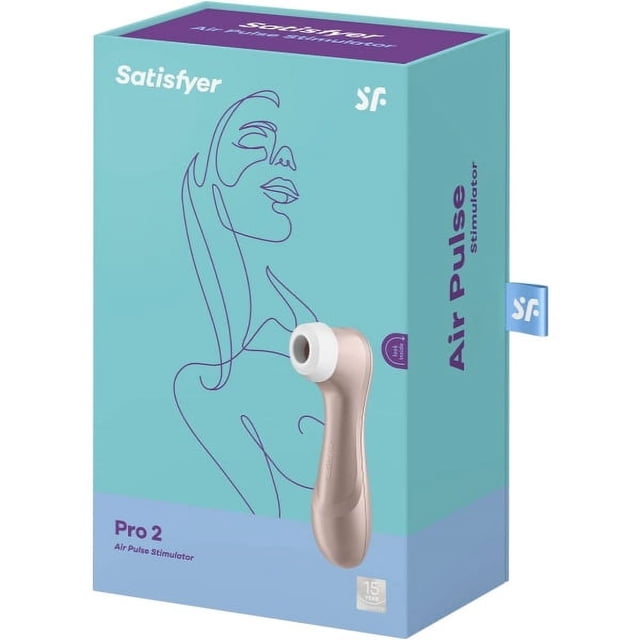 Estimulador de clítoris Satisfyer Pro 2 Air-Pulse - Sin contacto Oro rosa Sincero Electrónica