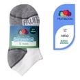 thumbnail image 1 of Set de Tines Fruit of the loom Para Niño Afelpado Anatómico Blanco 5 Pares Talla M, 1 of 4