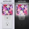 thumbnail image 2 of Minced flower LED Square Night Lights - Modern Design, Energy Efficient Indoor Lighting for Bedrooms, Bathrooms, and Hallways - 200 Characters, 2 of 6