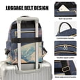 thumbnail image 3 of FORMRS Mini Backpack Purse for Women Travel Daypack Casual Shoulder Bag, Blue Earth, 3 of 7