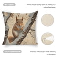 thumbnail image 4 of squirrel tree branch snowlinen throw pillowcase decoration pillowcase gifting preferred 20x20 inch cushion cover 4 sets sofa pillowcase sofa bedroom living room car, 4 of 8