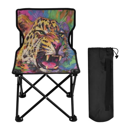 BZSMCE Camping Chairs Modern Predator Pattern Folding chair