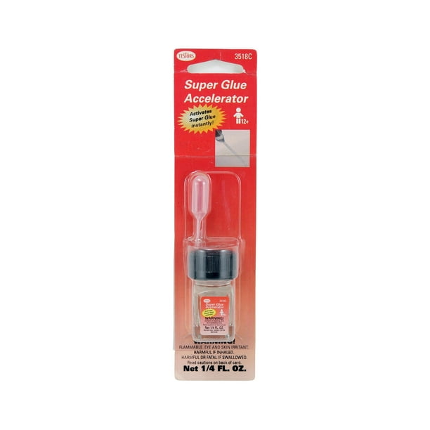 Testors Super Glue Accelerator w/Applicator (1/4oz)