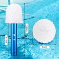 thumbnail image 2 of 1Corner and Step Pool Round Brush, Pool Step and Corner Brush, 180 Degree Rotation Handle Scrub Brush for Inground and Ground Swimming Pool, Spa, Hot Tub, Standard Poles Connection (2 Pieces), 2 of 6