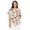 Calico Cat Paws, variant on Corgi Play Pattern Nursing Shirt for Women Breathable V Neck Nurse Uniform with Pockets for Medical, Clinic Duty, Hospital