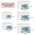 thumbnail image 6 of Sea Turtle Coastal Outdoor Rug 3x5 Ft, Non Slip Washable Area Rug, Summer Beach Starfish Nautical Patio Rugs Carpet Runner, Large Floor Mat for Indoor/Outdoor Deck Porch Camping, 6 of 8