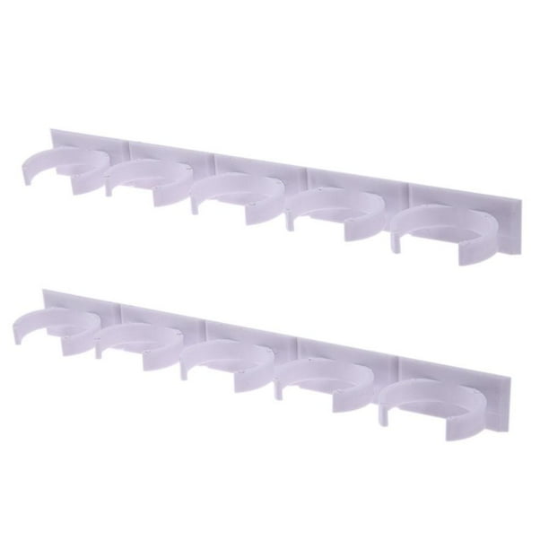 Escurridor de Trastes Organizador de almacenamiento de ingredientes de montaje en pared Para botellas de cocina 2 uds Likrtyny