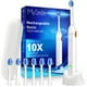 thumbnail image 5 of MySmile Cepillo de Dientes Eléctrico Sónico Recargable para Adultos, Cepillo de Dientes Seguro para el Esmalte, 6 Cabezales Reemplazables, 5 Modos de Limpieza Profunda con Súper Vibración, Blanco, 5 of 7