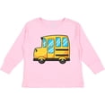 thumbnail image 3 of Inktastic Cute School Bus Boys or Girls Long Sleeve Toddler T-Shirt, 3 of 5